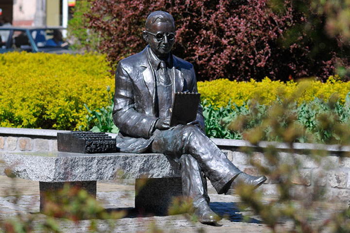 Rejewski rzeźba Bydgoszcz Michał Kubiak