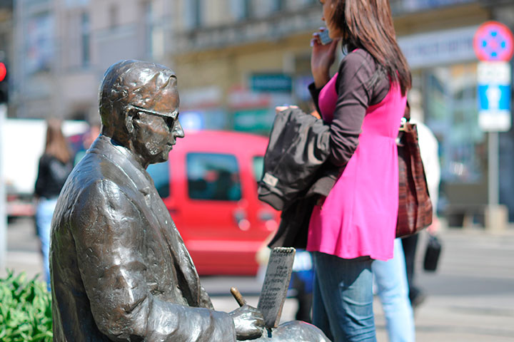 Marian Rejewski Bydgoszcz - Rzeźbiarz Michał Kubiak